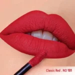 رژ لب مایع مخملی مات سرژه کد 101 (Classic Red) - تصویر 2