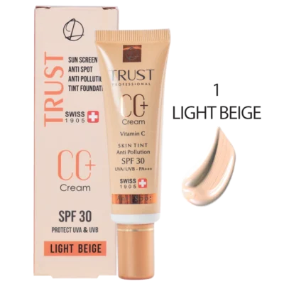 سی سی کرم پلاس تراست شماره 1 (بژ روشن)