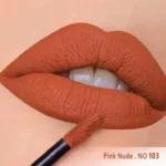 رژ لب مایع مخملی مات سرژه کد 103 (Pink Nude) - تصویر 2