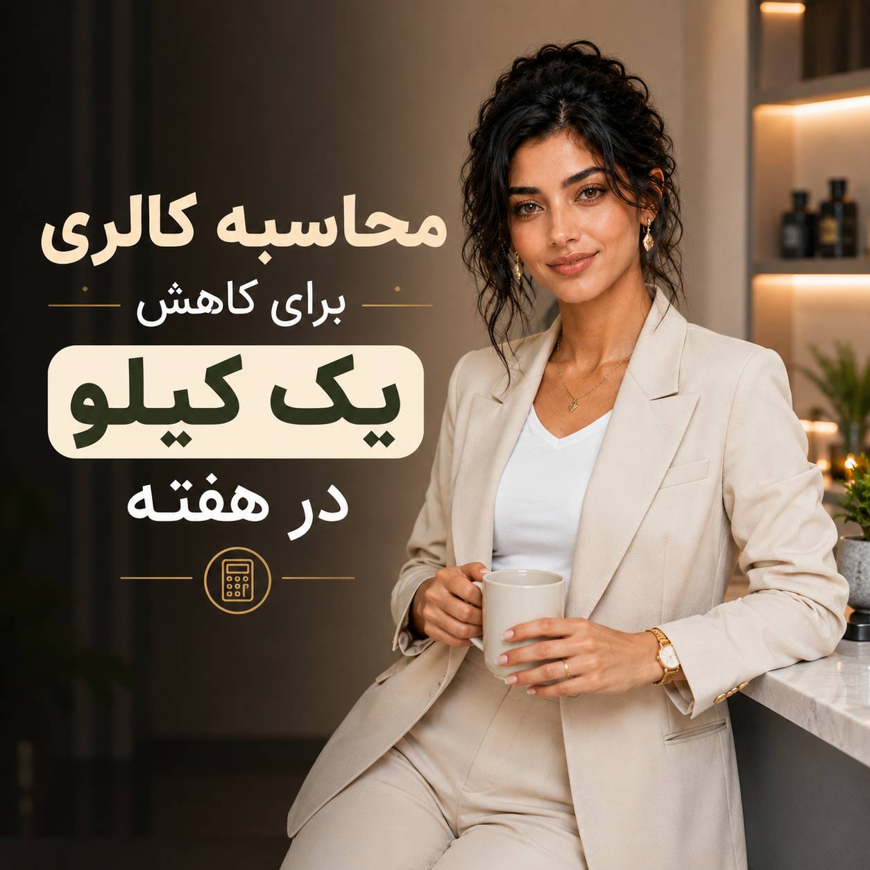 محاسبه کالری برای کاهش یک کیلو در هفته