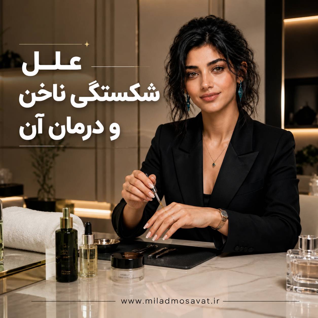 علل شکستگی ناخن و درمان آن - مهرو بزرگمهر
