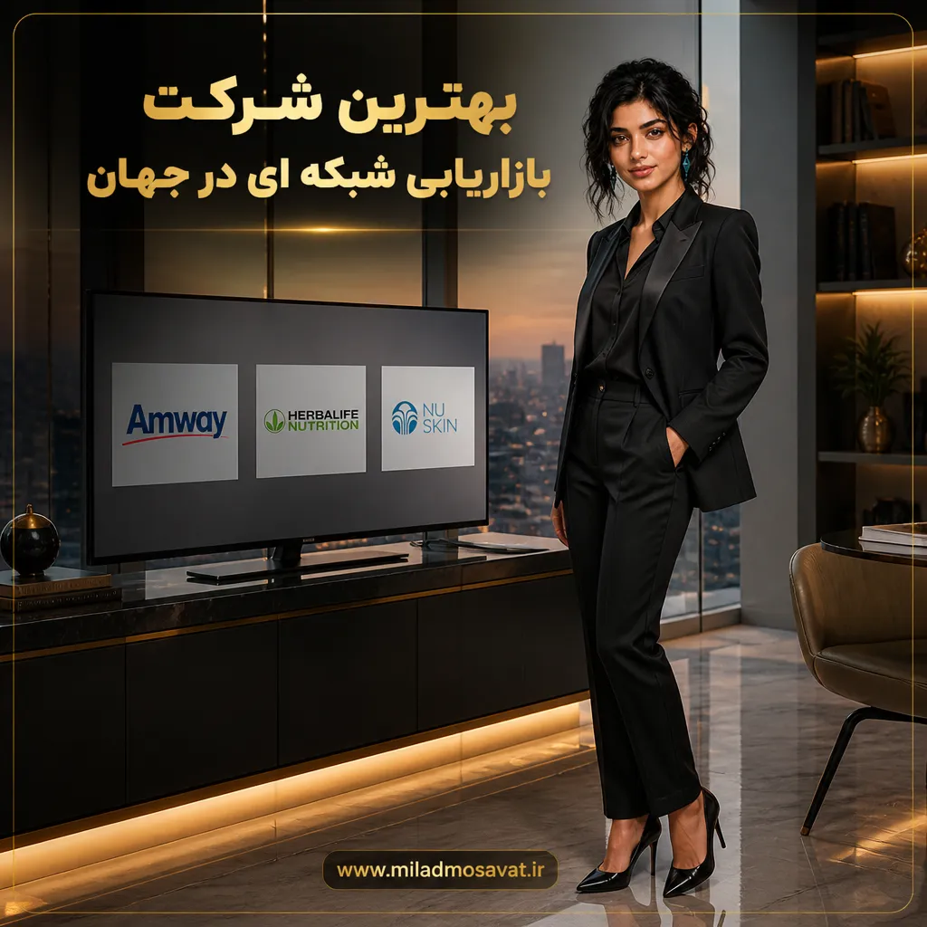 بهترین شرکت بازاریابی شبکه ای در جهان - مهرو بزرگکهر