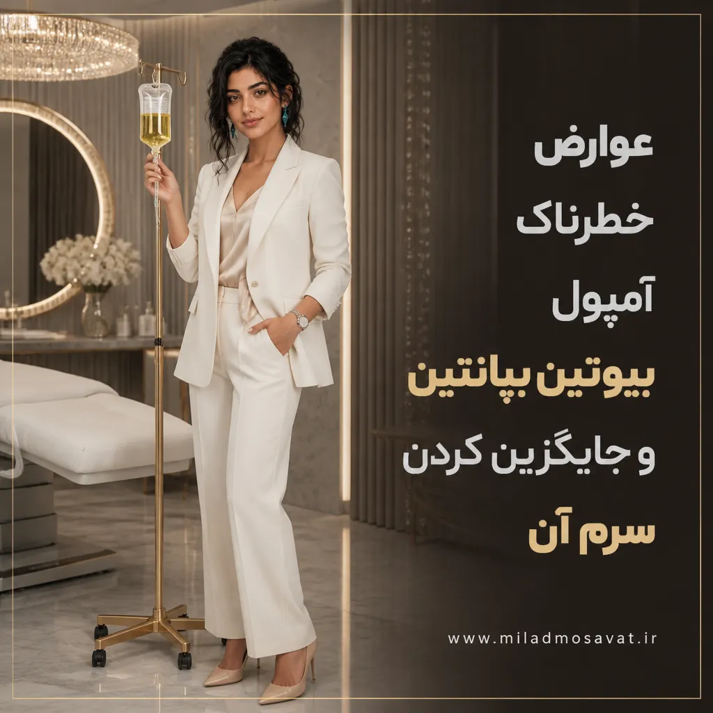 عوارض خطرناک آمپول بیوتین بپانتین و جایگزین کردن سرم آن