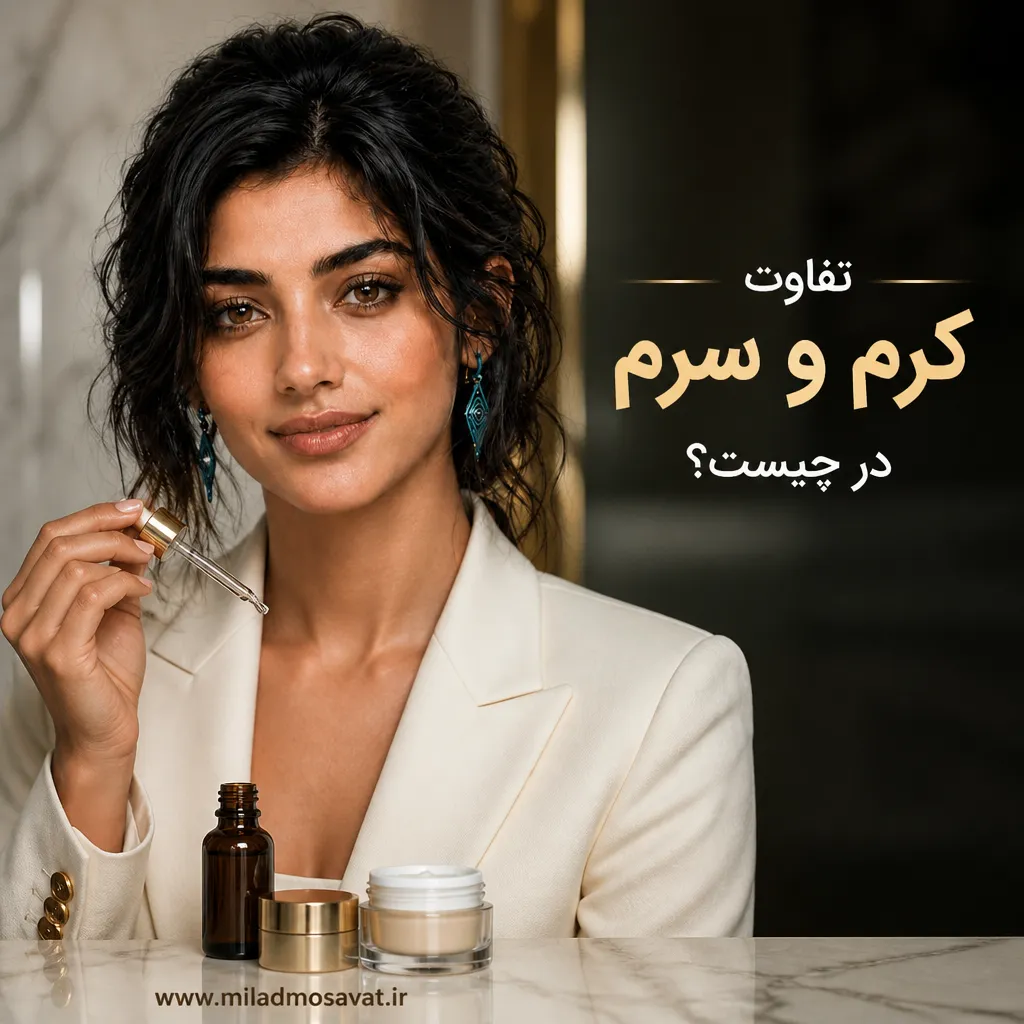 تفاوت کرم و سرم در چیست؟