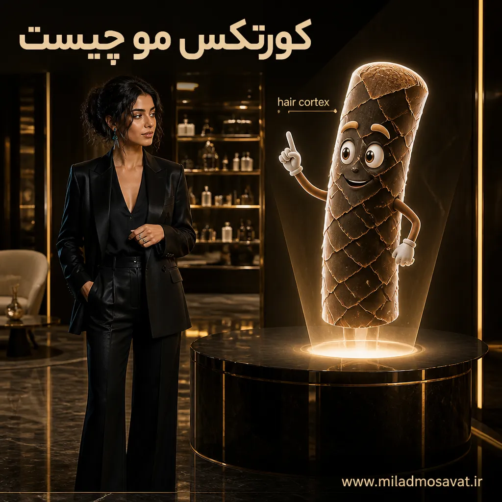 کورتکس مو چیست - مهرو بزرگکهر