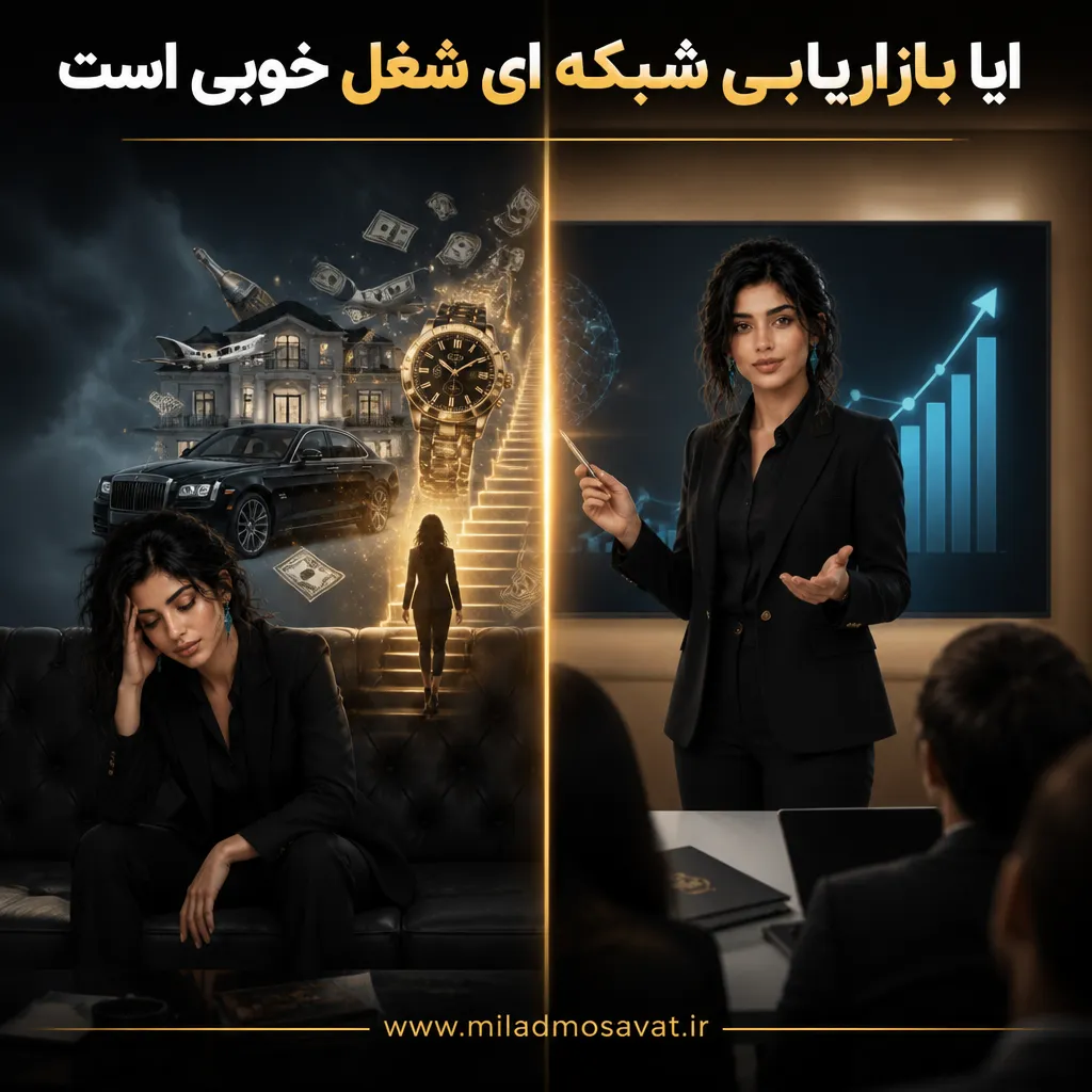 ایا بازاریابی شبکه ای شغل خوبی است - مهرو بزرگکهر