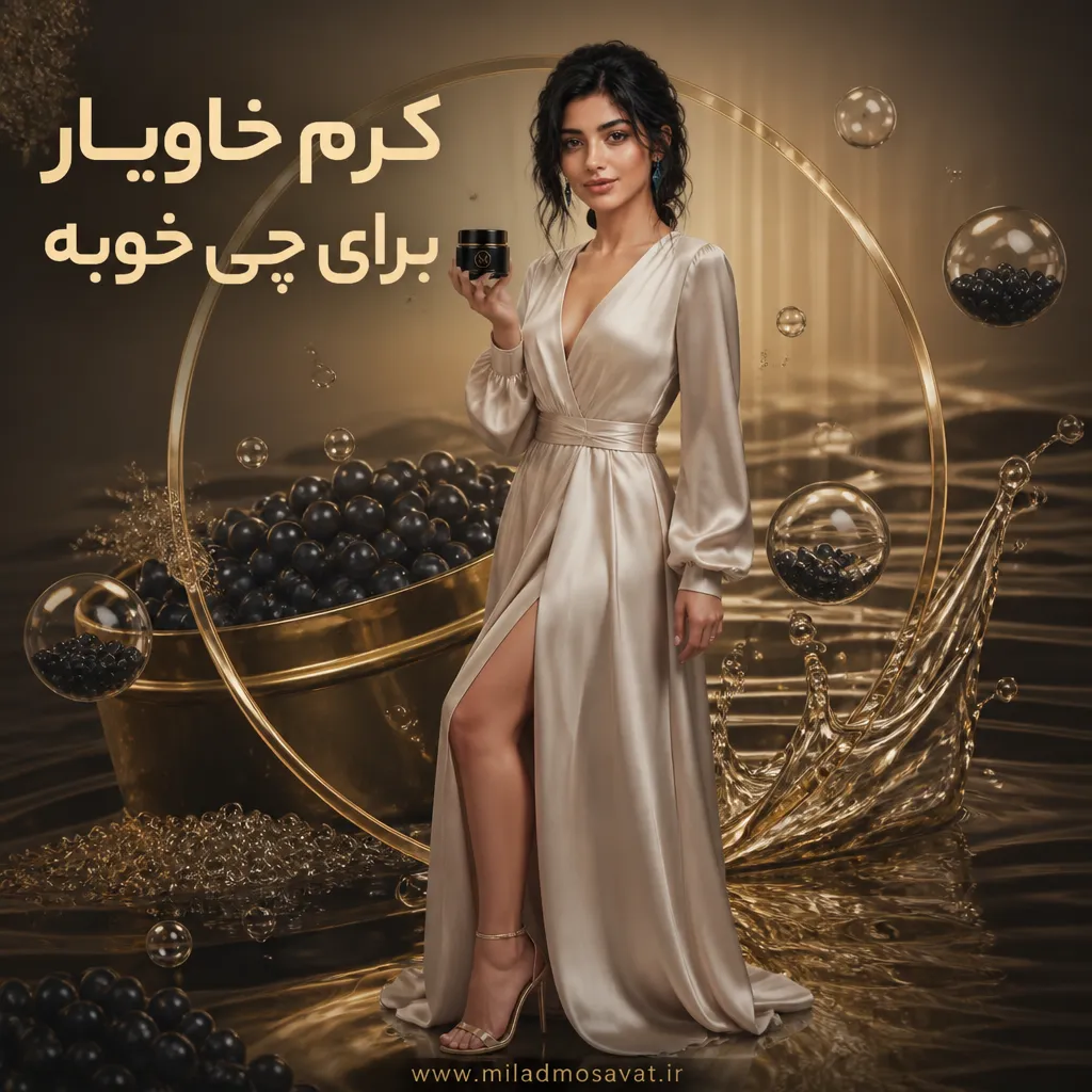 کرم خاویار برای چی خوبه - مهرو بزرگکهر