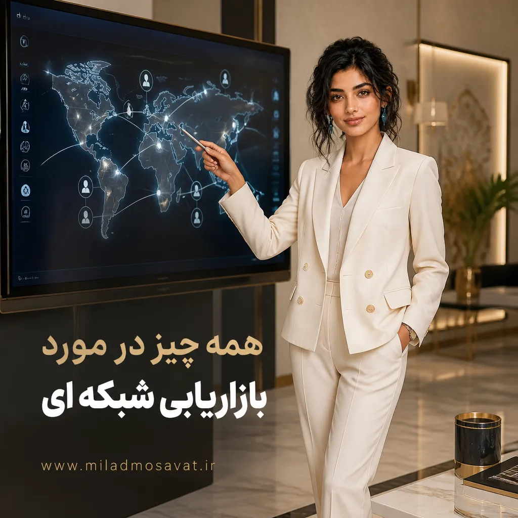 همه چیز در مورد بازاریابی شبکه ای - مهرو بزرگکهر