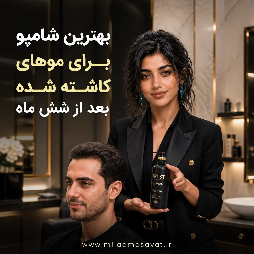 بهترین شامپو برای موهای کاشته شده بعد از شش ماه - مهرو بزرگکهر