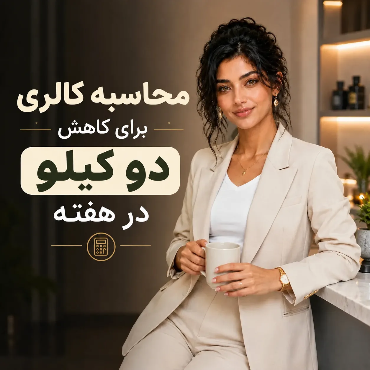 محاسبه کالری برای کاهش دو کیلو در هفته
