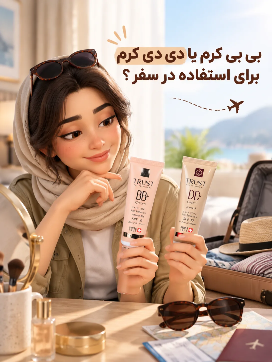 بی بی کرم یا دی دی کرم برای استفاده در سفر؟