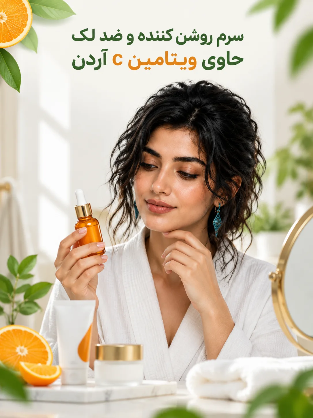 سرم روشن کننده و ضد لک حاوی ویتامین c آردن