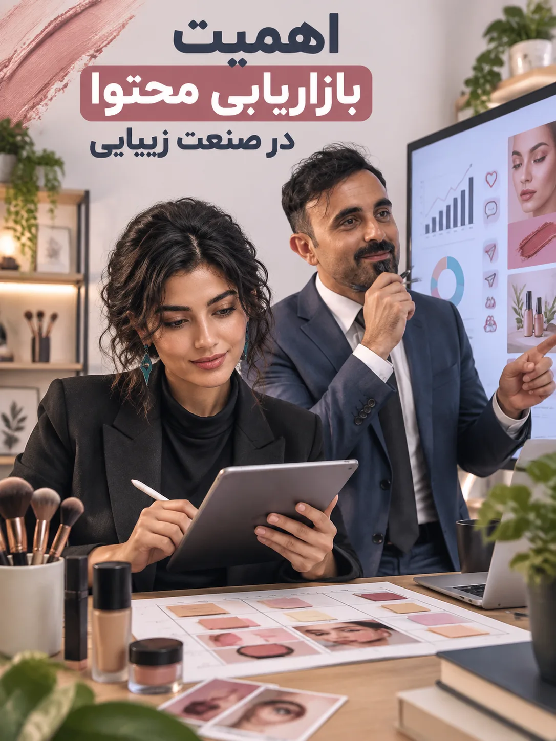 اهمیت بازاریابی محتوا در صنعت زیبایی