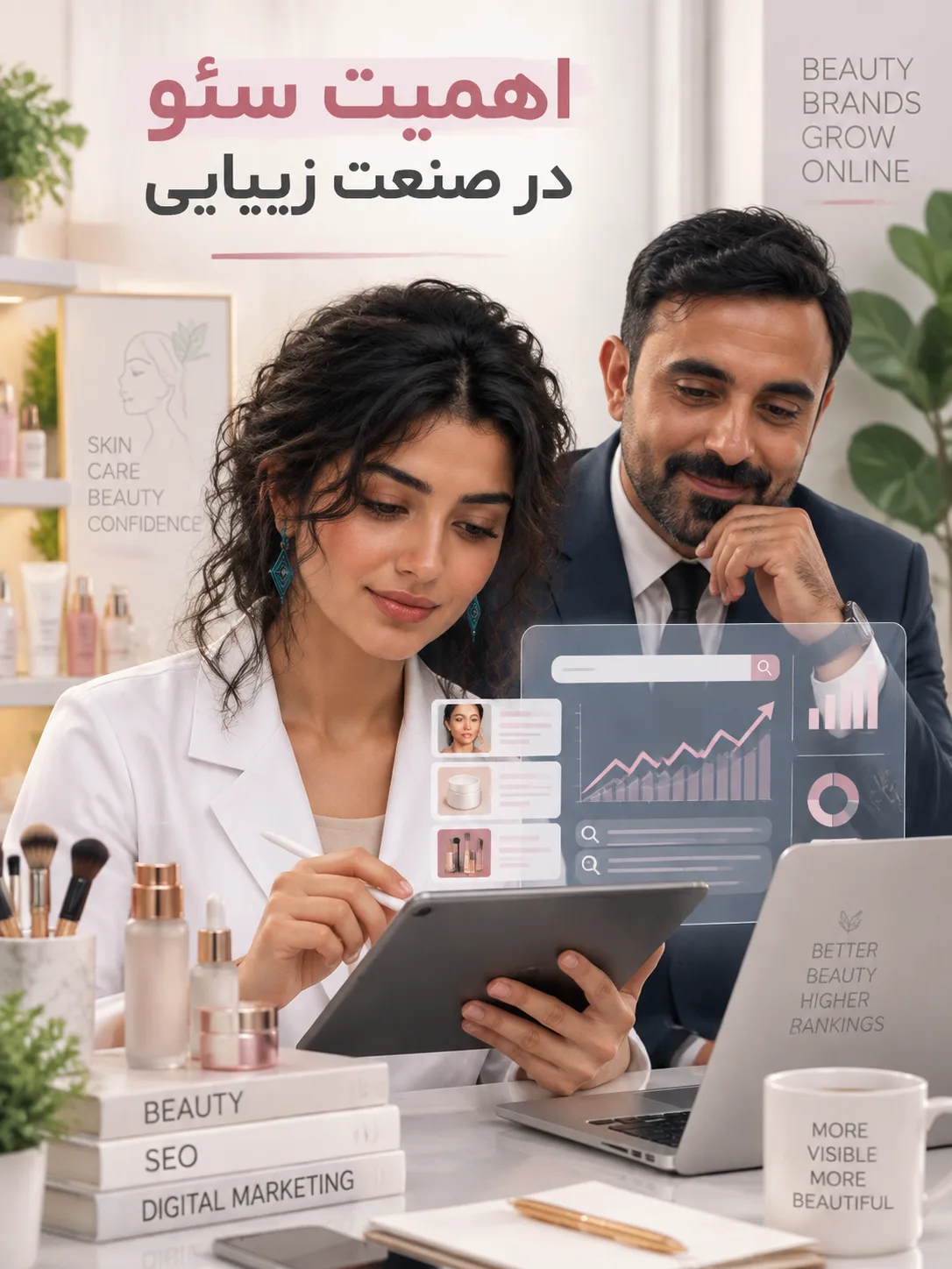 اهمیت سئو در صنعت زیبایی