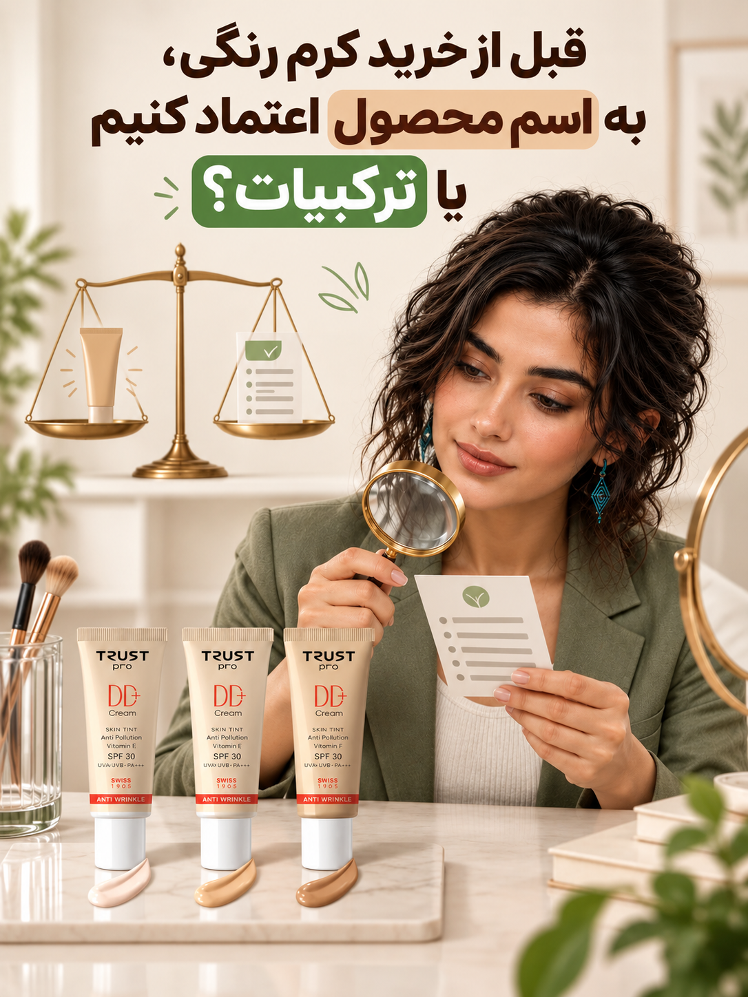 قبل از خرید کرم رنگی، به اسم محصول اعتماد کنیم یا ترکیبات؟ - مهرو بزرگمهر