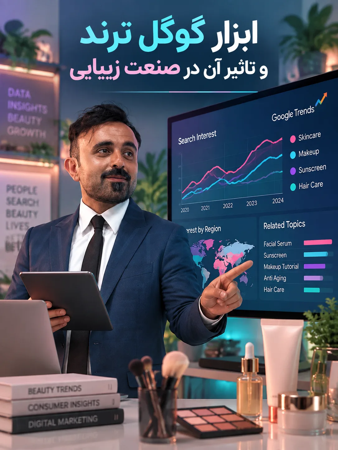ابزار گوگل ترند و تاثیر آن در صنعت زیبایی