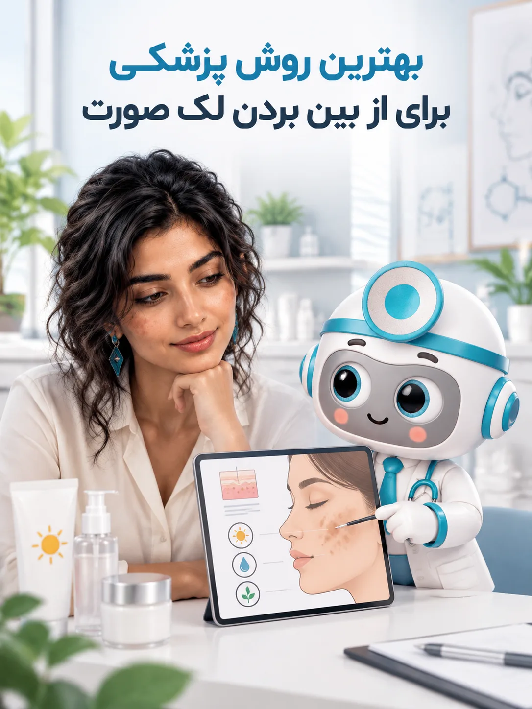 بهترین روش پزشکی برای از بین بردن لک صورت