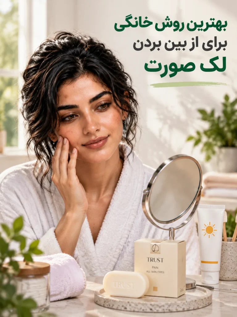 بهترین روش خانگی برای از بین بردن لک صورت